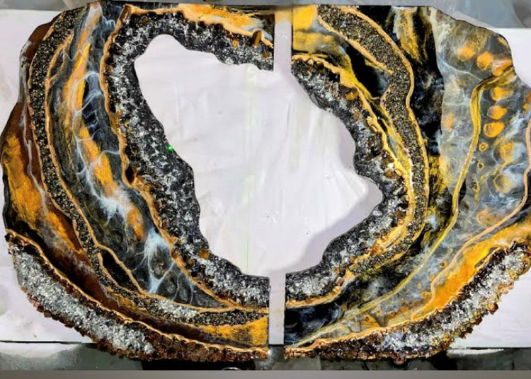 Geode Resin Wall Art Collection