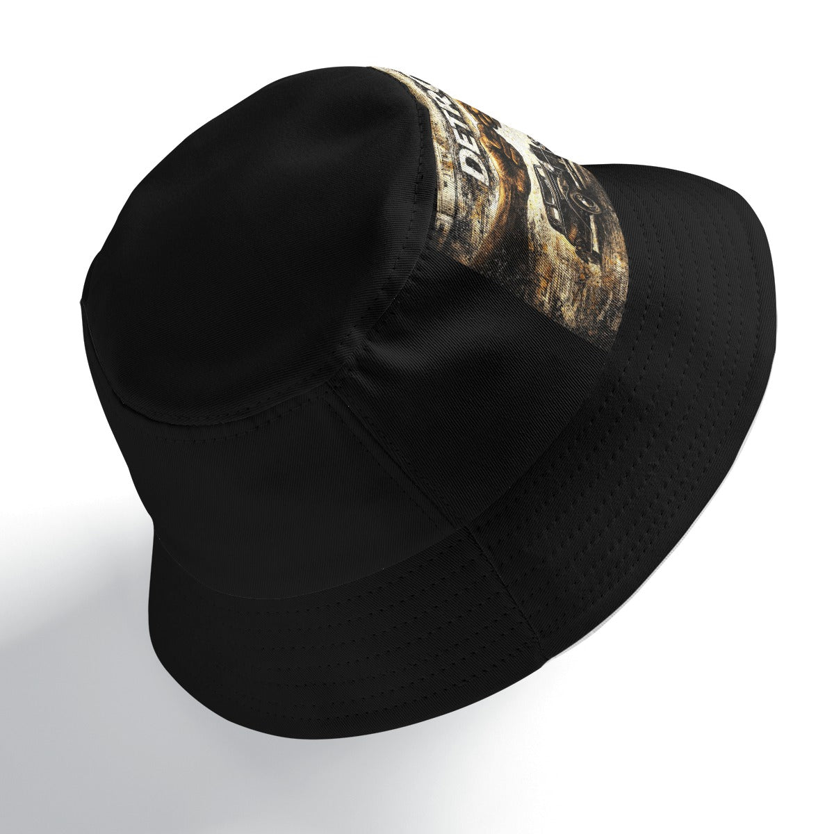 Detroit Unity Graphic Bucket Hat – Black Streetwear Hat