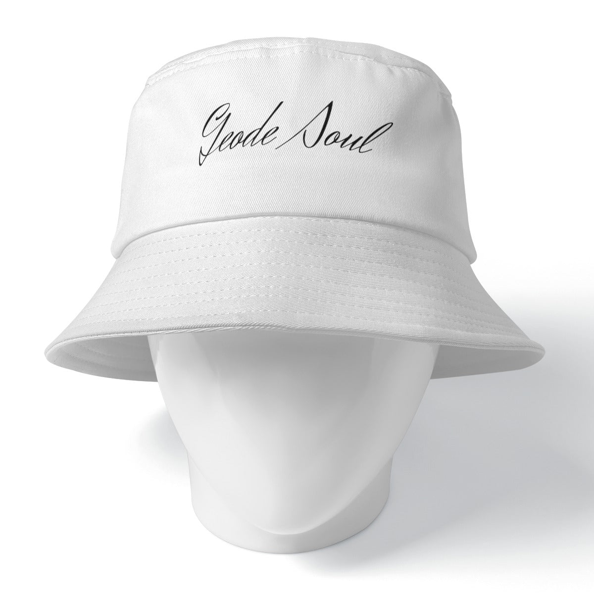 White Geode Soul Signature Bucket Hat