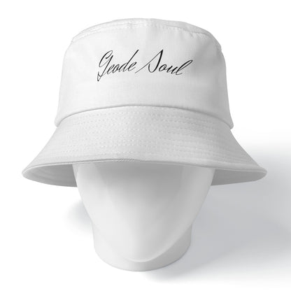 White Geode Soul Signature Bucket Hat