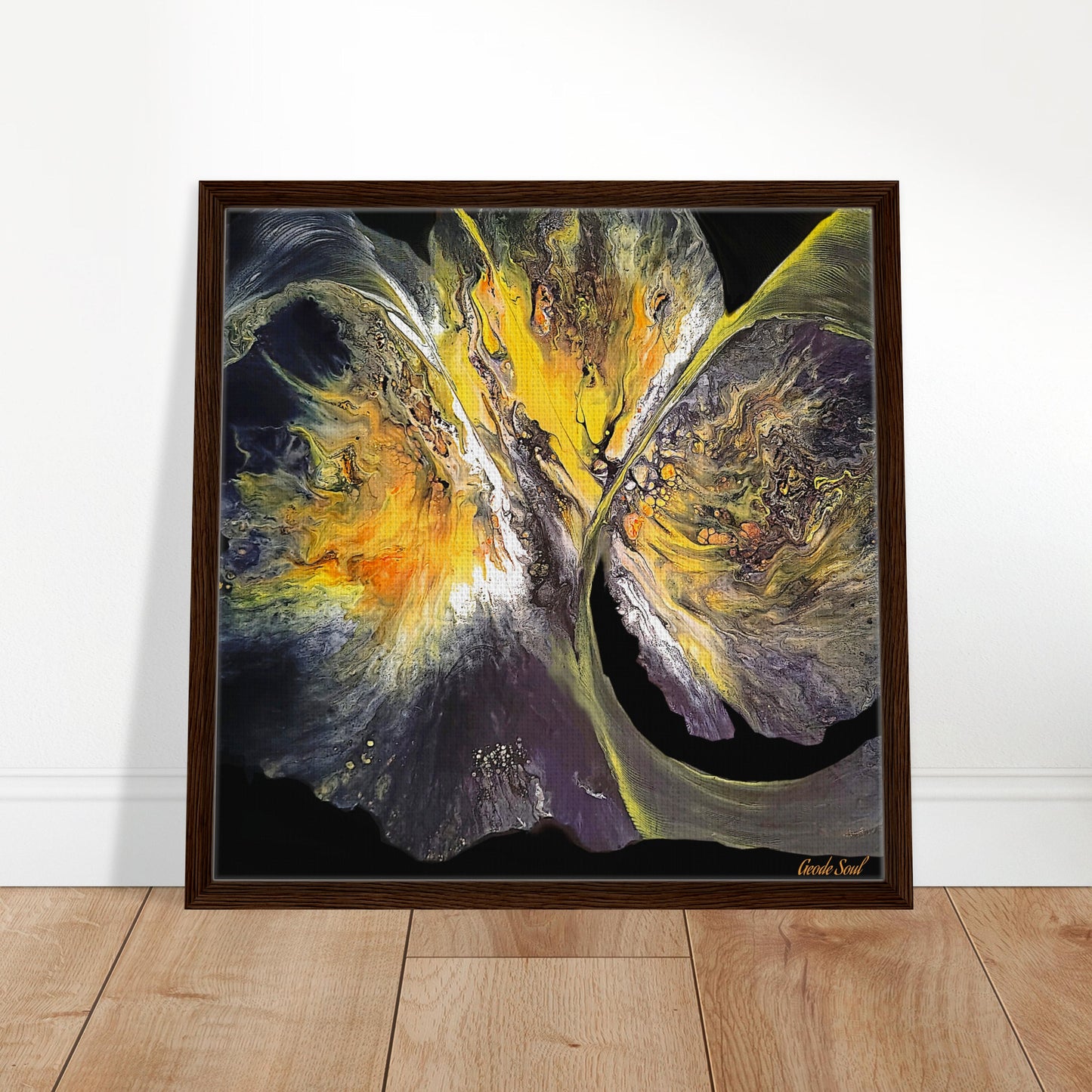 Canvas Set 'Sunlit Joy – Abstract, Wall Art Print