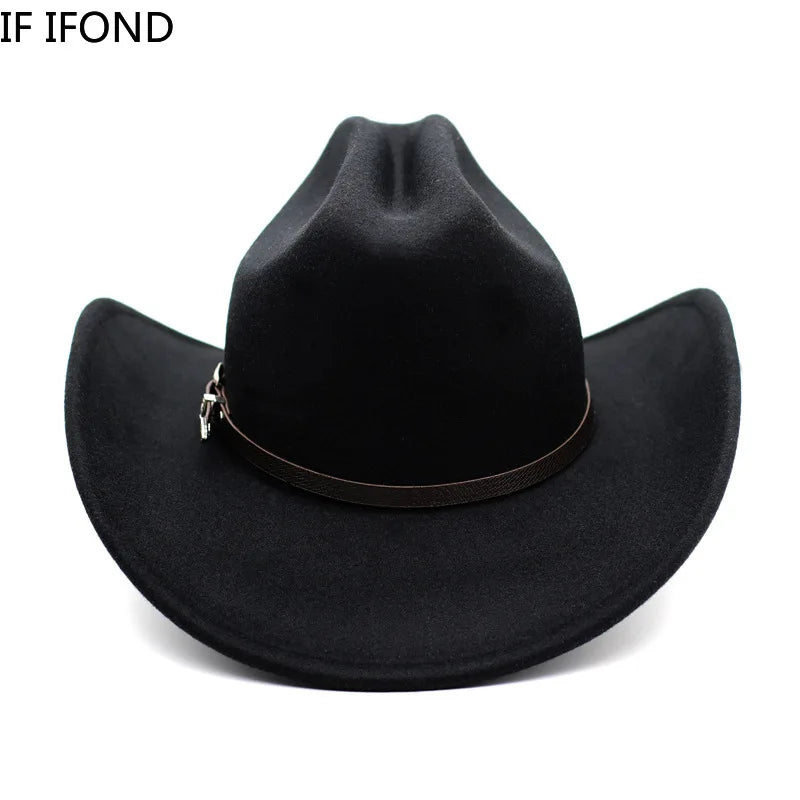 Essential Black Cowboy Hat for DIY Painting, Burning & Custom Art | Geode Soul