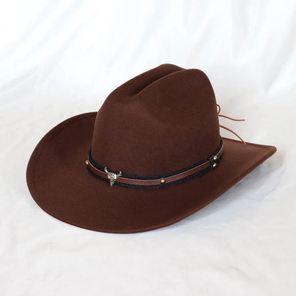 Blank Brown Cowboy Hat for DIY Painting, Burning & Custom Art | Geode Soul