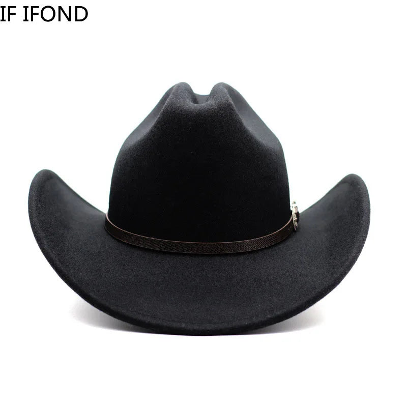 Essential Black Cowboy Hat for DIY Painting, Burning & Custom Art | Geode Soul