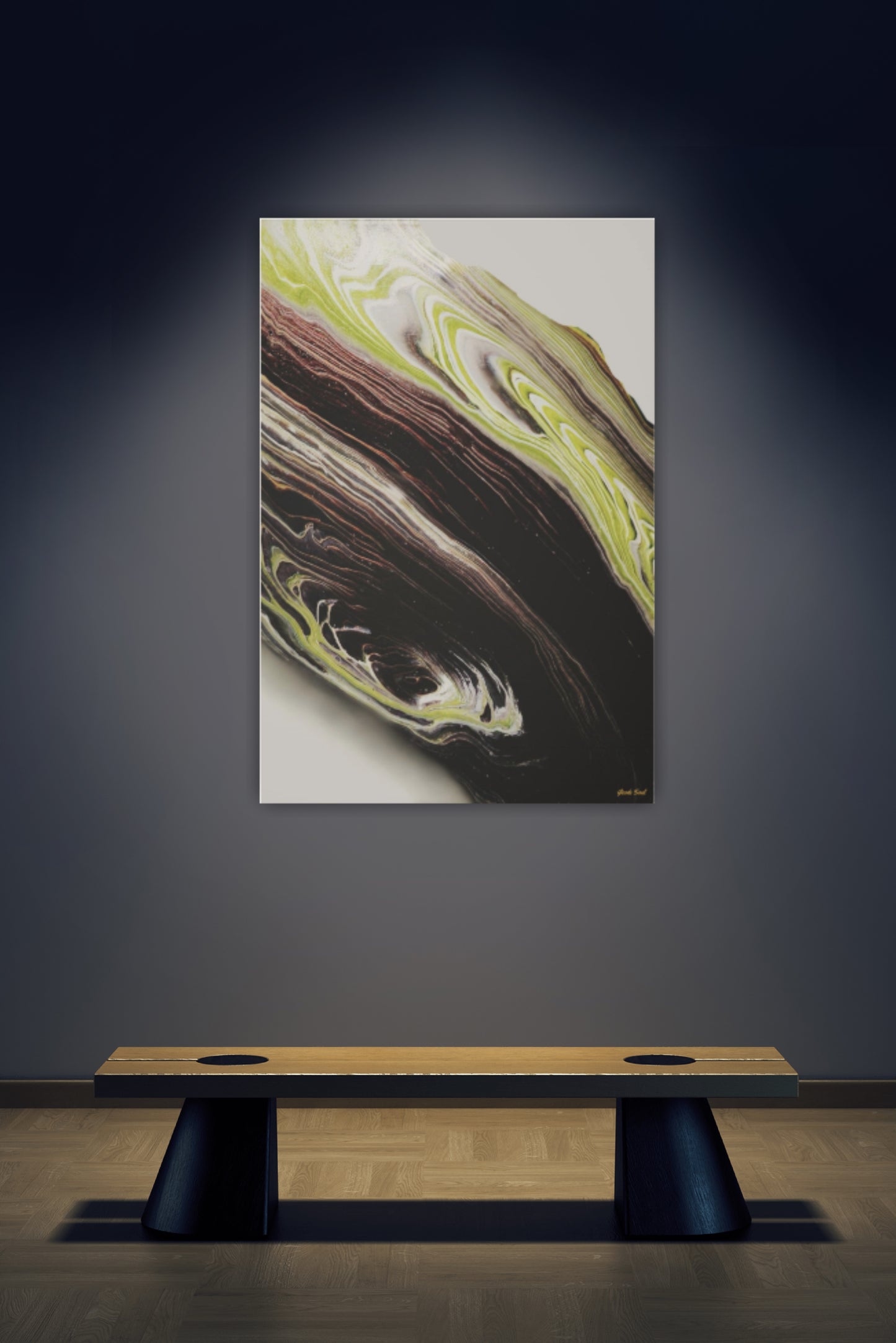 Agate-Giclée Canvas Art Print